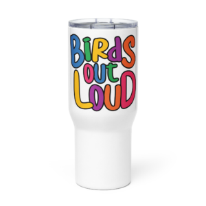 Birds Out Loud Travel mug with a handle product image