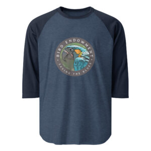 Bird Endowment 3/4 sleeve raglan shirt product image