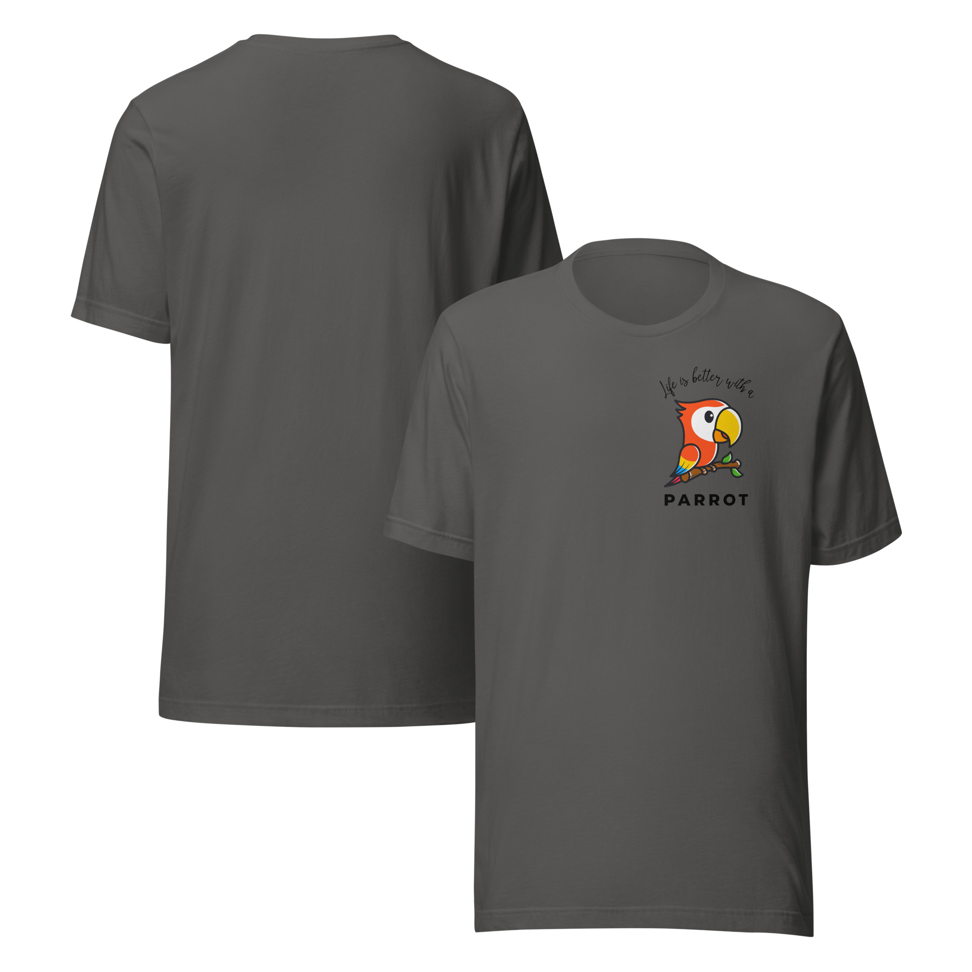 Life Is Better With a Bird Unisex t-shirt product view 3