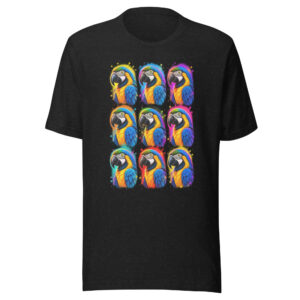 Blue & Gold Pop Art Unisex t-shirt product image