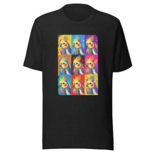Cockatiel Pop Art Unisex t-shirt product image