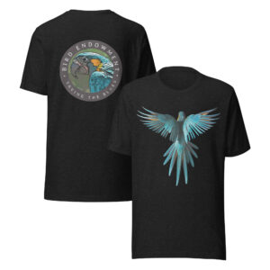 Bird Endowment Saving the Blues Macaw T-Shirt product image