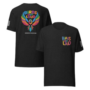 Birds Out Loud Remix Unisex t-shirt product image