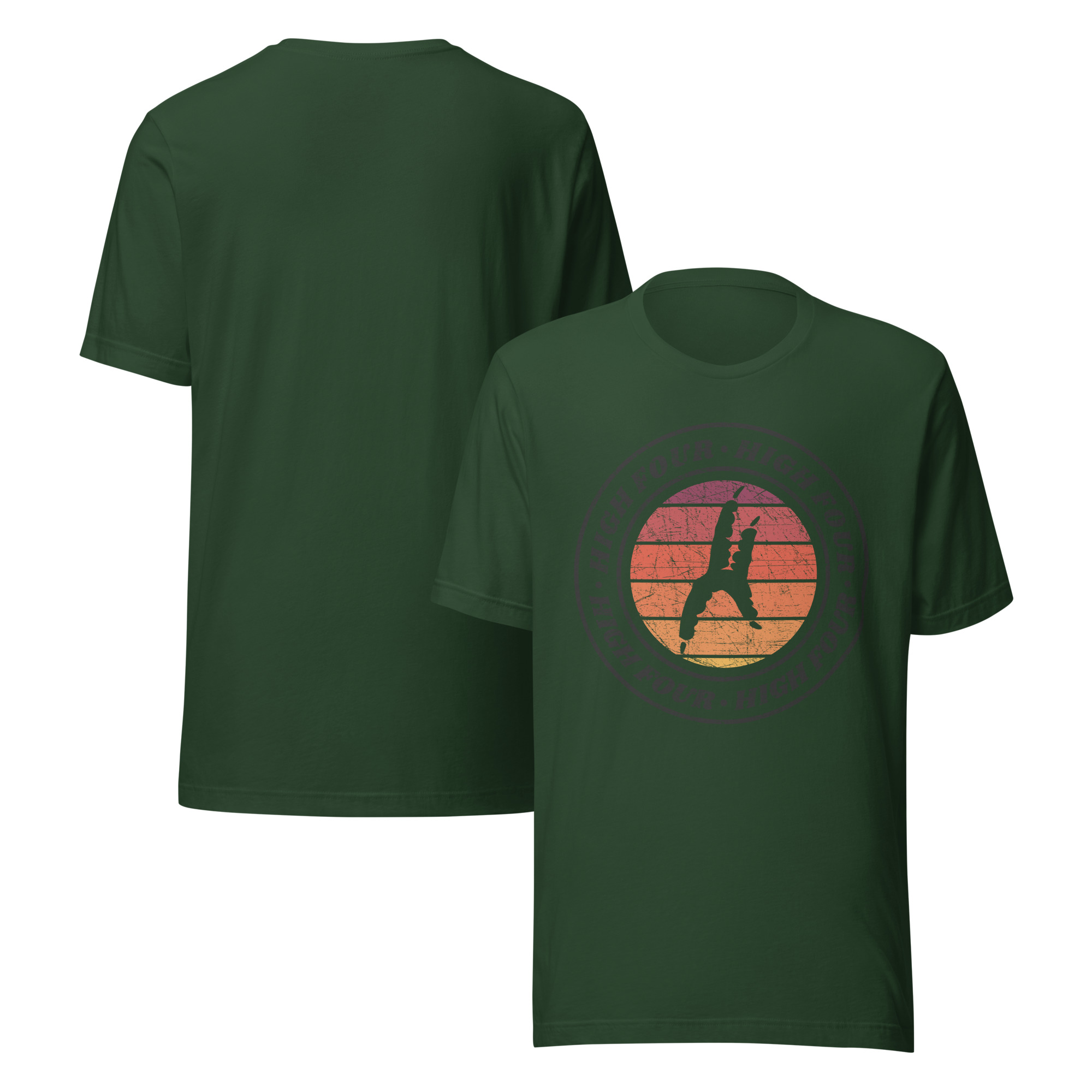 High Four Unisex t-shirt product view 4