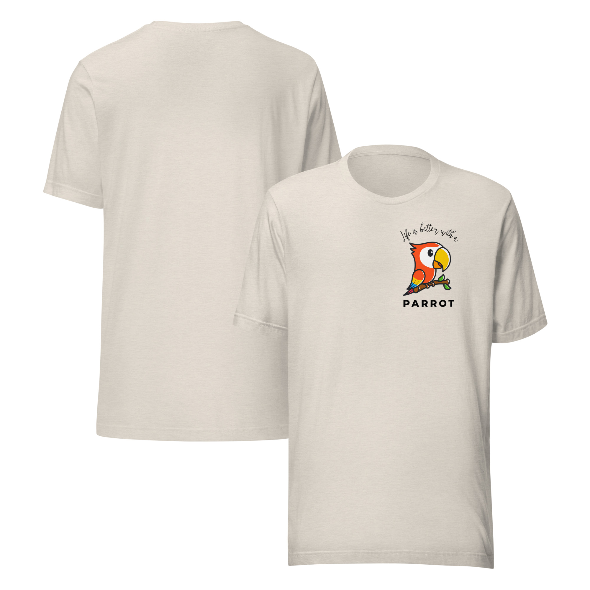 Life Is Better With a Bird Unisex t-shirt product view 10