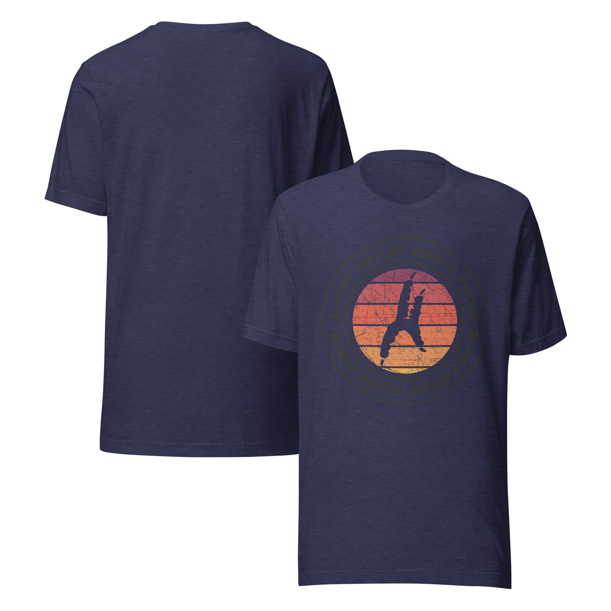 High Four Unisex t-shirt product view 2