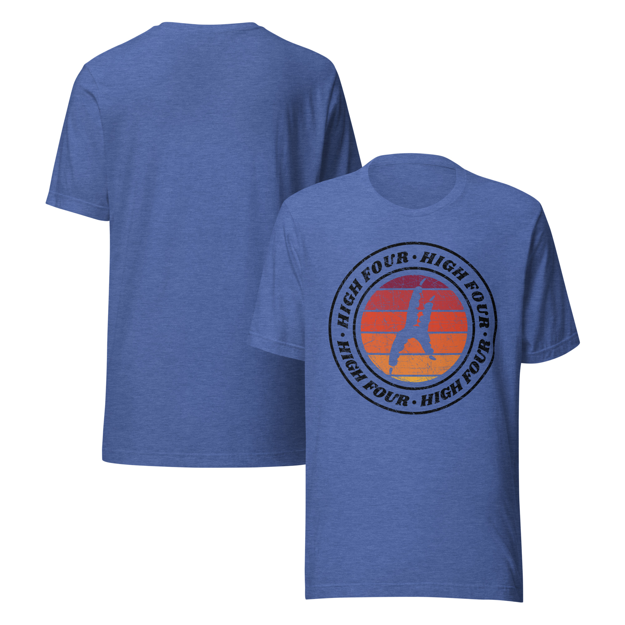 High Four Unisex t-shirt product view 9