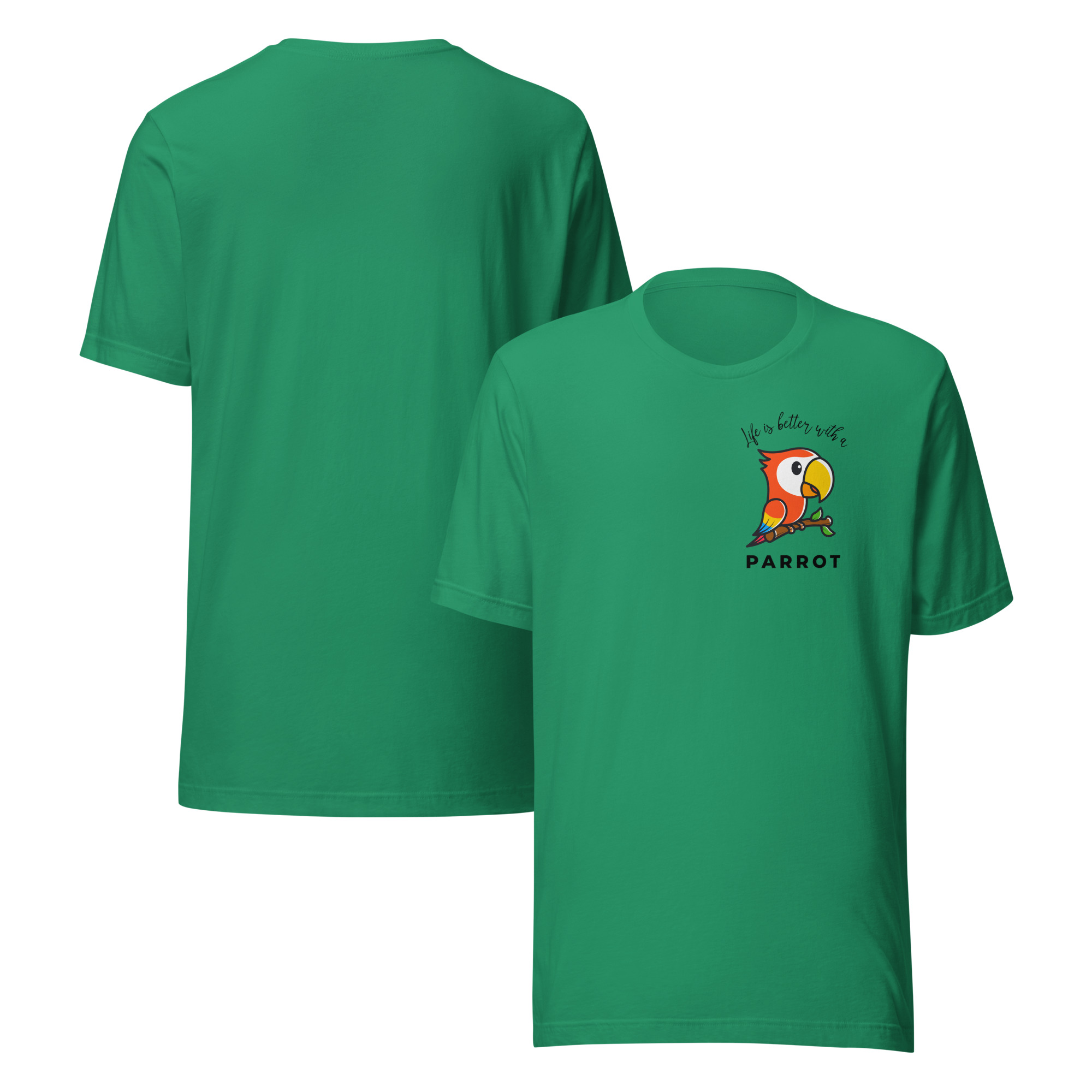 Life Is Better With a Bird Unisex t-shirt product view 6
