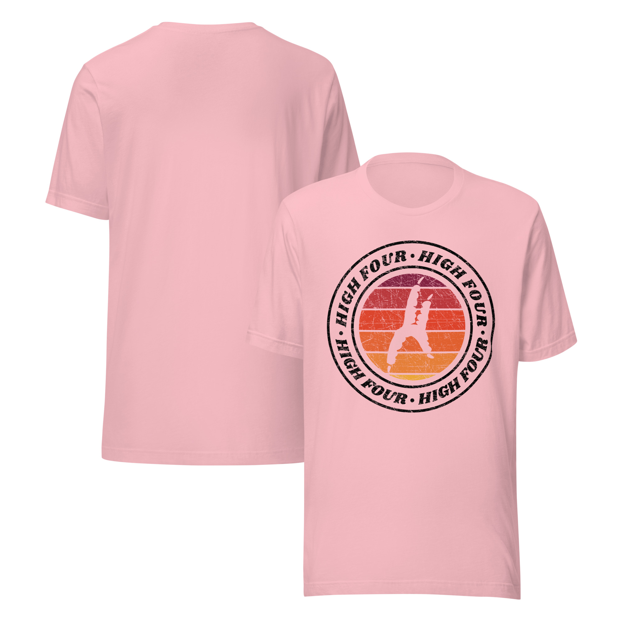 High Four Unisex t-shirt product view 10