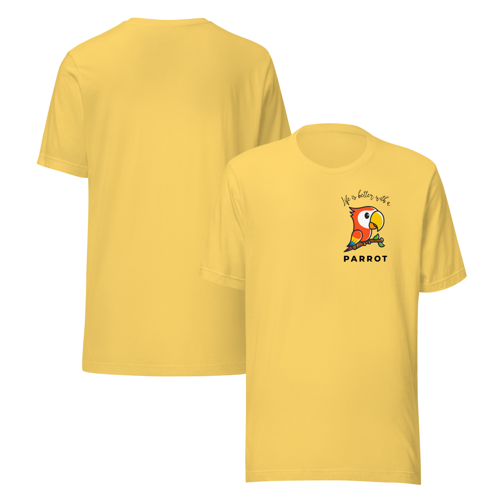 Life Is Better With a Bird Unisex t-shirt product view 9